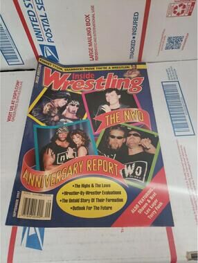 Inside Wrestling Magazine September 1997 NWO Hogan Macho Man Nash Hall WCW Cb51